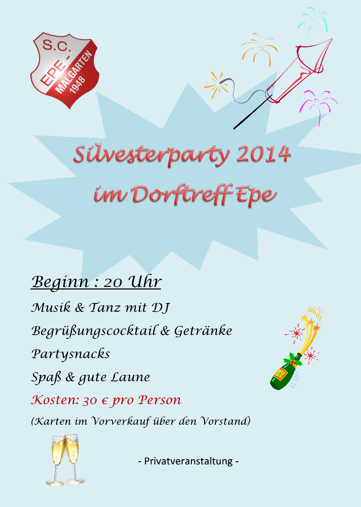Silvesterparty_2014
