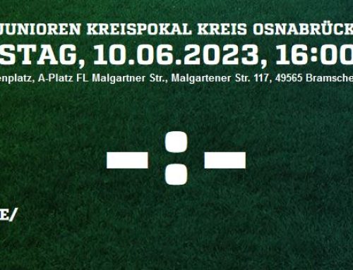 Kreispokalfinale am 10.06.2023